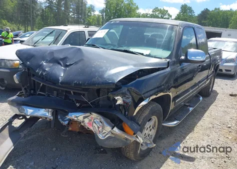 2000 Chevrolet Silverado 1500 Ls from USA, damaged, VIN 2GCEK19T9Y1283937